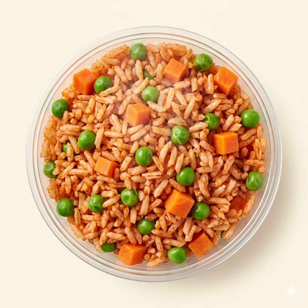 Vaso de Arroz Rojo